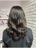 【モモカ】1日中崩れない☆コテ巻き風パーマ