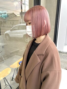 ムード カナザワ(mood kanazawa) ミニボブ#ブリーチ#ケアブリーチ#ハイライト#ダブルカラー