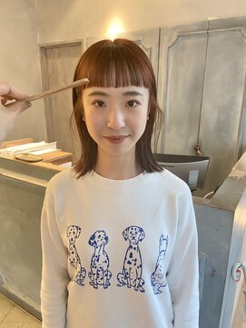 ロジェ(loje) [loje]オレンジカラー×オン眉