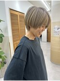 ハイトーンショートスタイル!
