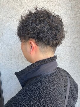 ラギッド 大野城店(RUGGED) スパイラルパーマ 束感 刈り上げ メンズパーマ