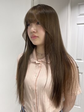 ゼスト 八王子店(ZEST) ブリーチなしブラウン/透明感ブラウン【佐々木麻衣】