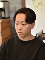 リム メンズヘア(LIM men's hair)&nbsp;艶感毛流れセンターパート【メンズカット/メンズヘア】
