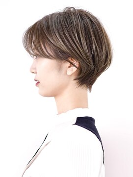 インセプション 銀座(INCEPTION) 前下がりショート・ボブ/パーマ/前髪なし/30代/40代/50代/長め