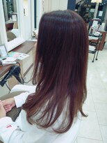 フレッシュサラダディーズ(D's)&nbsp;ロングレイヤー/ピンクブラウン/レイヤーカット