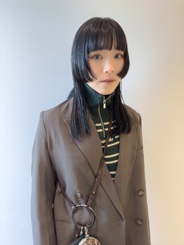 ハルフウェイ(haLfway)の写真/顔周りのデザイン次第で印象が変わる！センス抜群のhaLfwayで今までに味わえなかった似合わせが叶う＊
