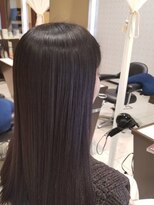 ミック ヘアアンドメイクアップ 高田店(miq Hair&Make up)&nbsp;髪質改善/トリートメント/ツヤ髪/ストレートヘアー/リンケージ