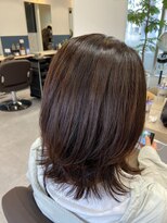 アイノアヌエール 代々木店(AInoa Nouer) 内外ハネ伸ばしかけボブ【髪質改善ヘアエステ】