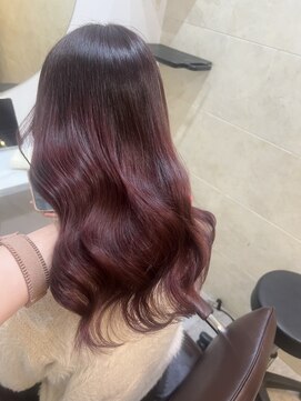 ジーナ 北千住(Zina) 美髪※ピンクカラー※韓国ヘア【Zina北千住】