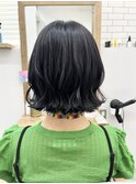 切りっぱなしボブ