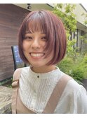 綺麗な骨格補正カット＋美髪カラー