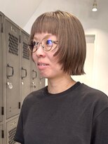 ナループロアツム(Nalu pu loa Tsum)&nbsp;ショートボブ/レイヤーボブ/ラベンダーブラウン