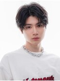 韓国メンズヘア/カルマパーマ/ニュアンスパーマ*渋谷/MEN'S/眉毛