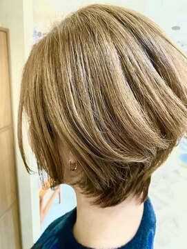 レグルス ヘアーデザイン パセオ野間大池店(Reglus hair design) 似合わせカット/白髪ぼかしハイライト
