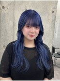 ネイビーブルー  しまゆーハイトーン