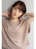 【ROCCOeast 八王子】耳かけショートボブ