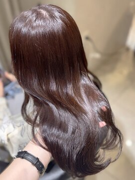 ユーフォリア 池袋東口駅前店(Euphoria) 【Euphoria/Miku】艶カラー/暖色カラー/トリートメント/韓国ヘア