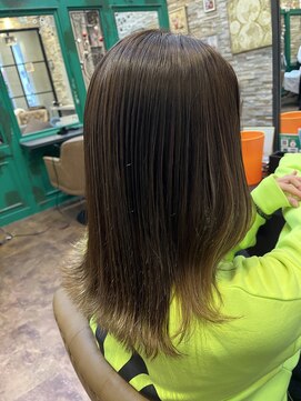 髪質改善　ビフォーアフター