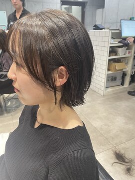 ネウィ 池袋(newi) ショートウルフ☆グレージュカラー