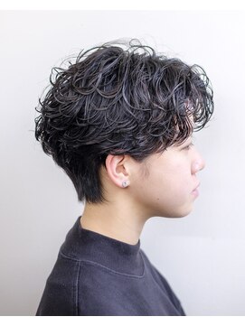 エルレ(Elure) マッシュショート#パーマ#黒髪#ブリーチなし#浜松#浜北#磐田