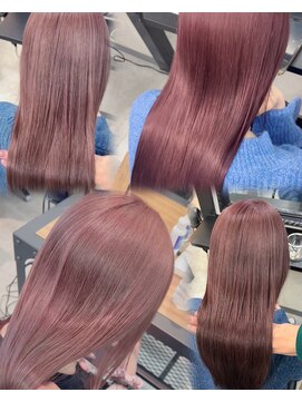 エス 天満扇町(esu) kr193ピンクブラウン/ピンクカラー/暖色系カラー/冬カラー