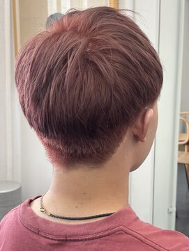 シベルバレー 横浜(sibell) メンズマッシュツーブロックシースルーマッシュマッシュウルフ