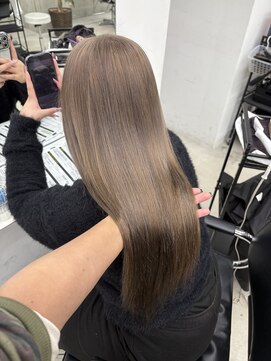 リノート バイ エゴル 名古屋(LINOET by ENGOL) [ LINOET 名古屋 ] ayami ミルクティーグレージュ