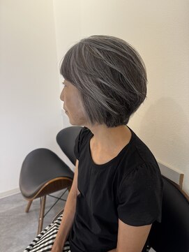パプスドコワフュール 甲子園口店(Pap's de coiffeur) 西宮美容室/甲子園口美容室/グレーシルバー