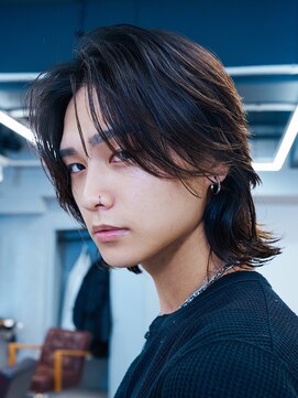 アンサー 原宿(ANSWER) メンズボブメンズミディアムパーマニュアンスパーマルーズパーマ