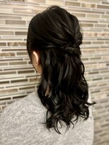 カインド 南青山(hair&make up KIND)&nbsp;ゆるふわハーフアップ