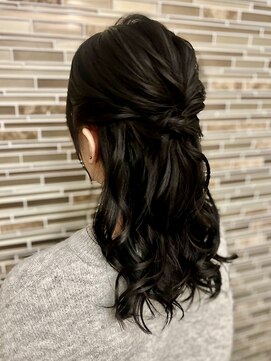 カインド 南青山(hair&make up KIND) ゆるふわハーフアップ