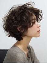 アブニール 柏東口店(AVENIR)&nbsp;ダークパープル/ナチュラルショート/夏のヘアアレンジ/柏