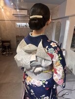 サーディースリーエーカーズヘアスタジオ(33Acers Hair Studio)&nbsp;和シニヨン