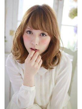 コピーヌ 高田馬場店(Copine) ♪短め前髪がカジュアルキュート♪ナチュふわなエアリーカール♪