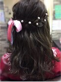 【LILA  HAIR】編み込みアレンジ