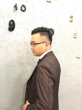 ヒロギンザ 浜松町店(HIRO GINZA) ビジネスフェードカジュアルヘア<ヒロ銀座/浜松町/メンズ>