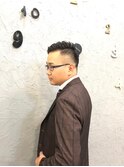 ビジネスフェードカジュアルヘア<ヒロ銀座/浜松町/メンズ>