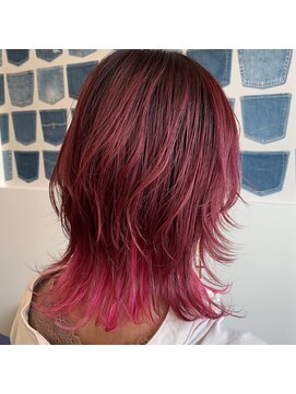 アンドリープ(&LEAP) pink × red