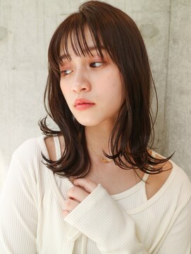 ダヴィン 中目黒(DaVin) 【DaVin中目黒】大人可愛いミディアム　ココアブラウン