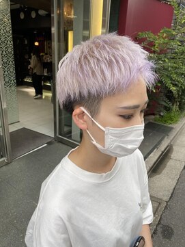 プライズ 錦糸町北口店(prize) ホワイトパープルベリーショート【錦糸町/錦糸町北口/錦糸町駅】