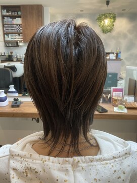 サロンパルヨン ヘアーアンドネイル(SALON paljon Hair&Nail) 【女性でもかっこよく】ウルフカット
