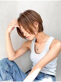 【GEEKS渋谷】ハイライトカラー/クールショート/ウルフ/20代30代