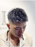 スパイキーアップバング/スキンフェード/ツイストパーマ