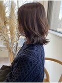 外ハネミディアムレイヤー