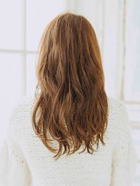 カラーサロンビスカリア 相模原エリア 淵野辺駅店(Color salon Biscaria)&nbsp;シフォンベージュウェーブ