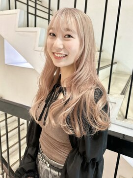 ペレ 栄店(PELE) 【kaho】ミルクティーベージュ