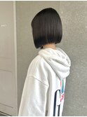 切りっぱなしボブ