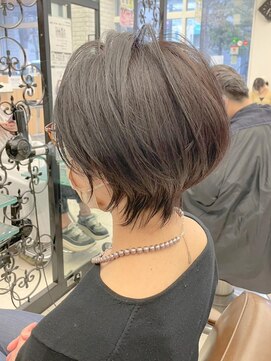 グランシュ 青葉台店(GranCieux) くびれレイヤーショート 大人ヘア【青葉台】