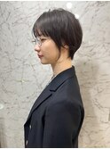 女性らしい☆黒髪ショートボブ◎