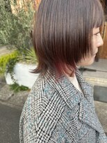 へアサロンアンドカフェガーデン(hair salon&cafe GARDEN)&nbsp;イヤリングカラー/ケアブリーチ/ピンクカラー/ピンクブラウン